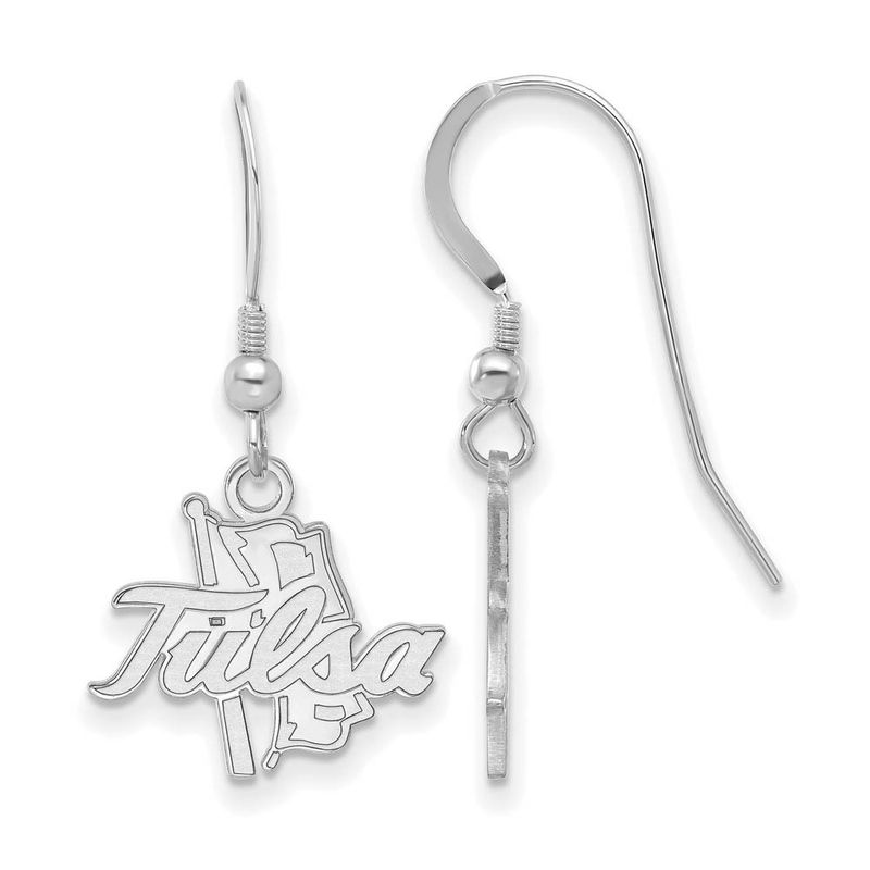 Sterling Silver The University Of Tulsa Small Dangle Earrings